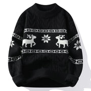 Kane | Festive Reindeer Christmas Sweater For Men
