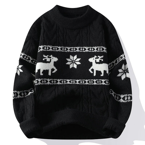 Kane | Festive Reindeer Christmas Sweater For Men