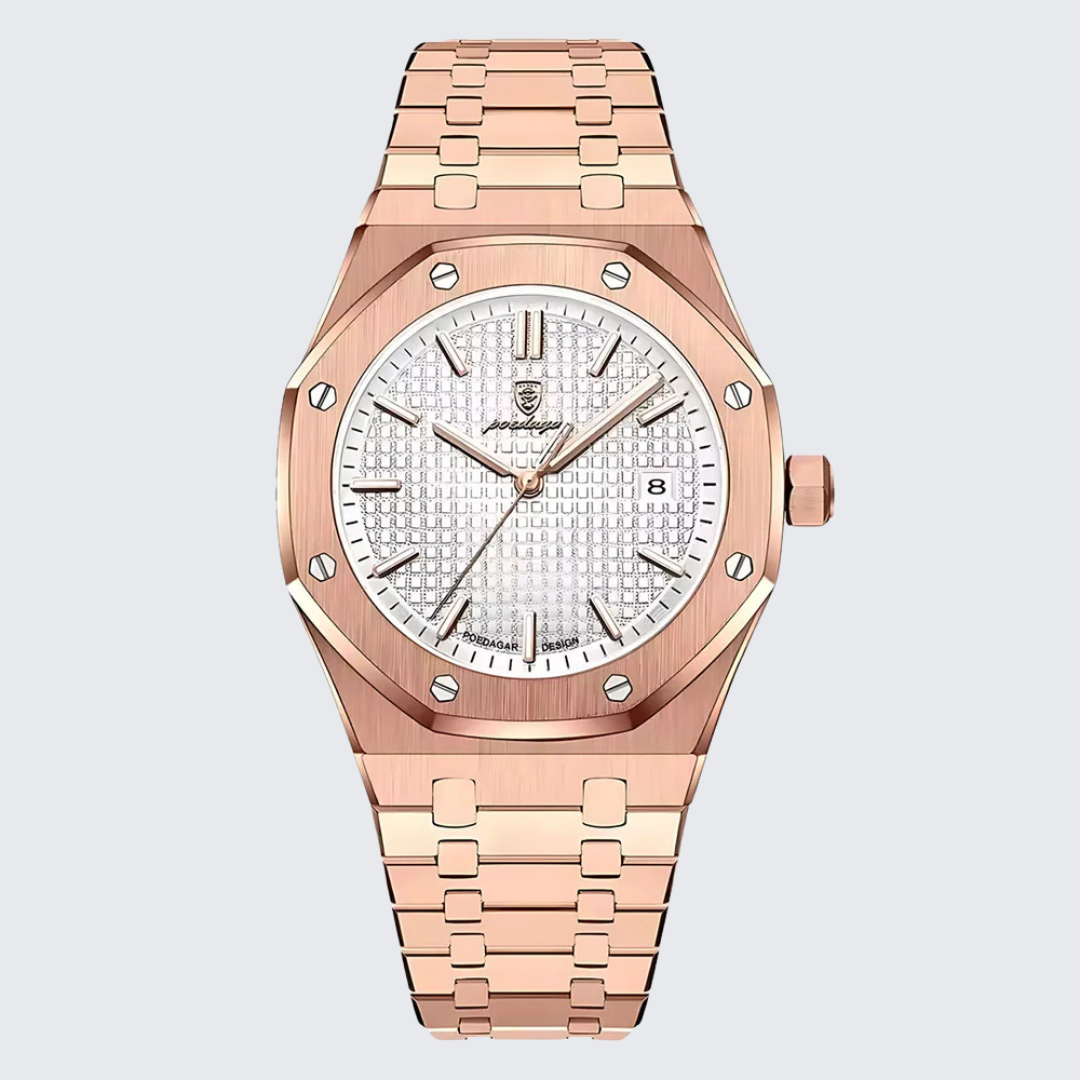 White - Rose Gold