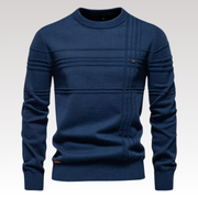 David ™ | Stylish Textured Crew Neck Sweater For Men