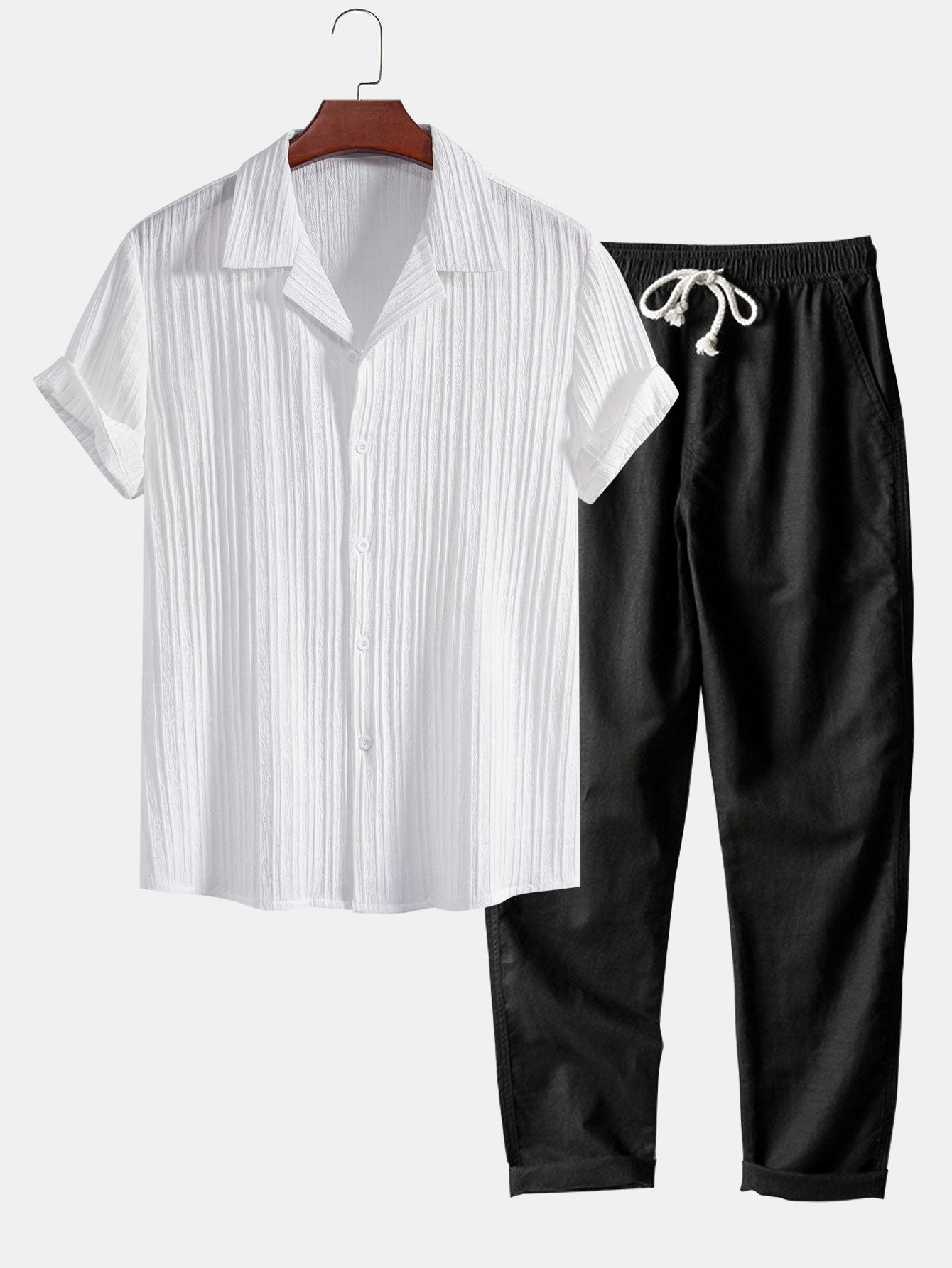 white & black / 3XL