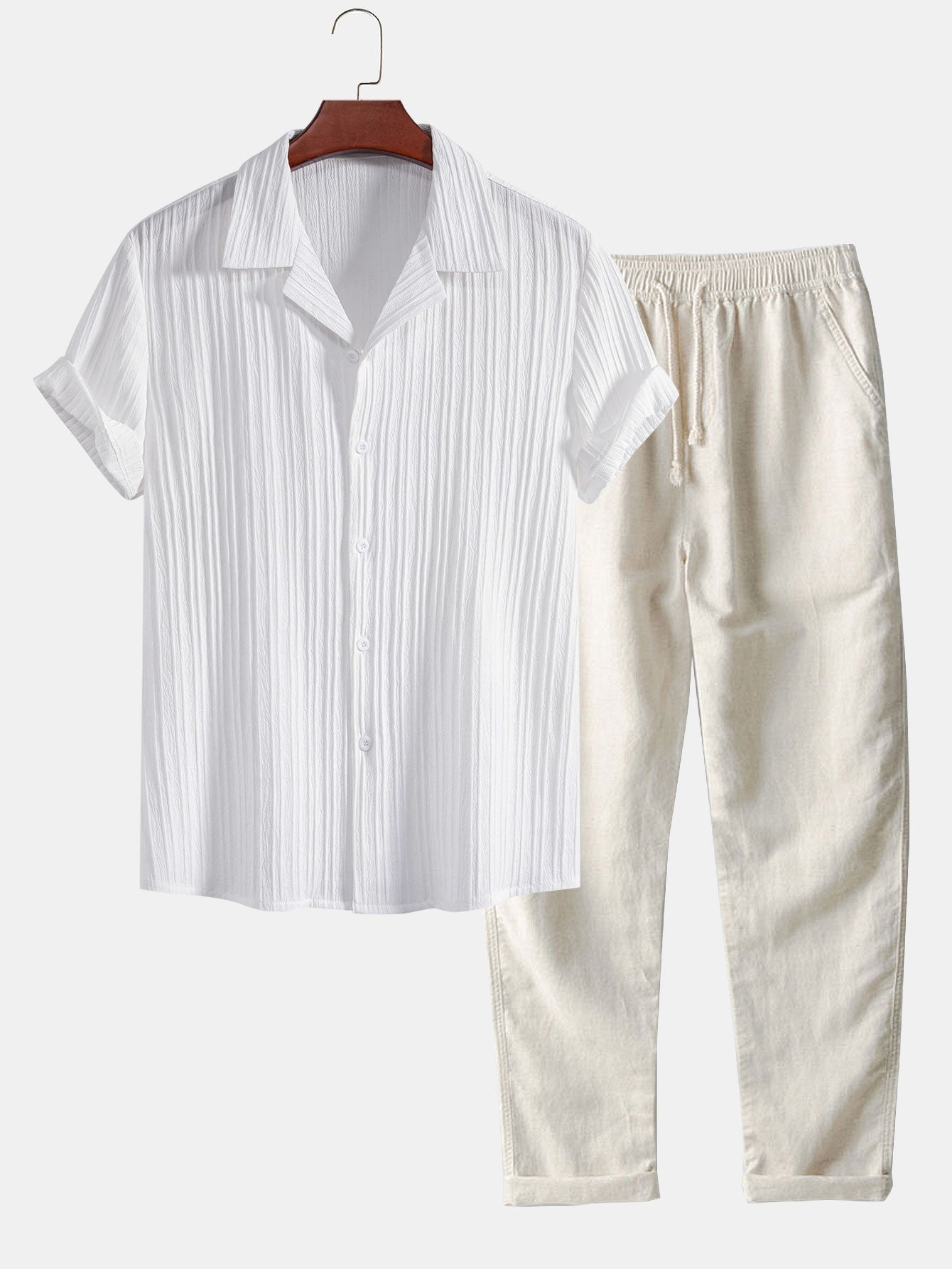 white & beige / 3XL