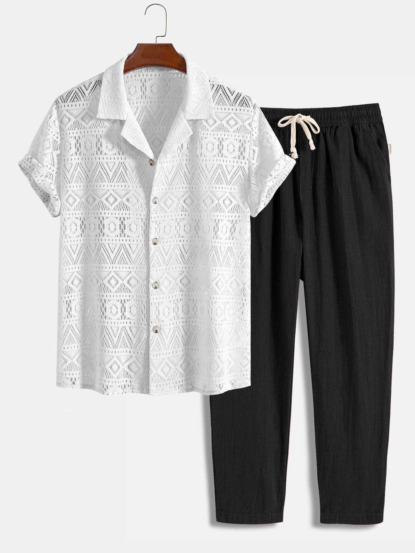 White & black / 2XL