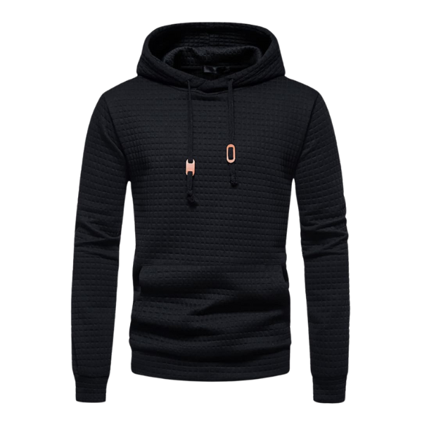 Ingolf  ™ | Textured Hooded Sweatshirt For Men