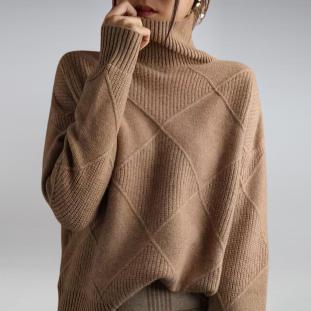 Stacy - Cashmere Turtleneck Sweater