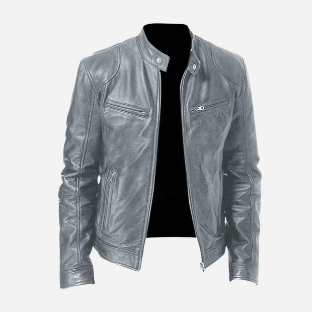 Beau™ | Stylish Moto Leather Jacket For Men