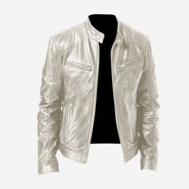 Beau™ | Stylish Moto Leather Jacket For Men