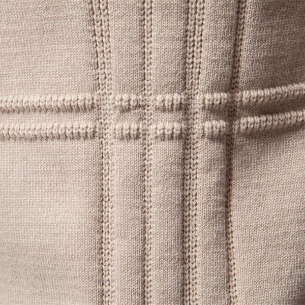 David ™ | Stylish Textured Crew Neck Sweater For Men