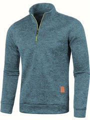 Dann | Zip-Up Pullover Sweatshirt For Men