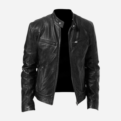 Beau™ | Stylish Moto Leather Jacket For Men