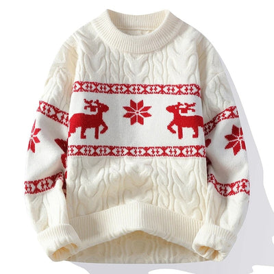 Kane | Festive Reindeer Christmas Sweater For Men