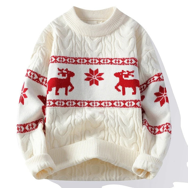 Kane | Festive Reindeer Christmas Sweater For Men