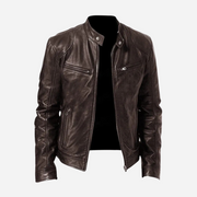 Beau™ | Stylish Moto Leather Jacket For Men