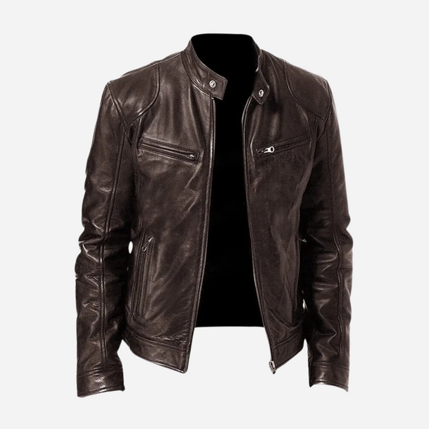 Beau™ | Stylish Moto Leather Jacket For Men