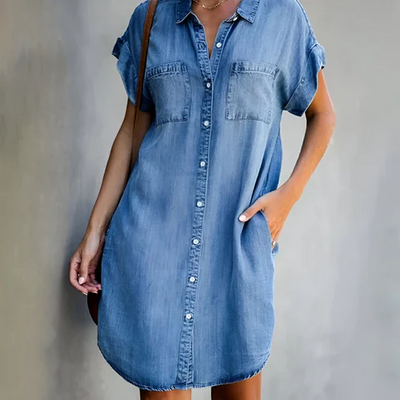 Molly | Lightweight Denim Dress