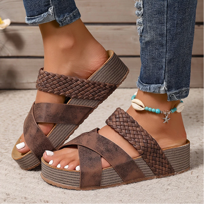 Martine | Orthopaedic leather sandals