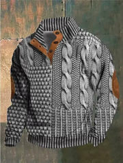 Vintage sweater with buttons (1+1 FREE)