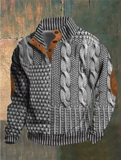 Vintage sweater with buttons (1+1 FREE)
