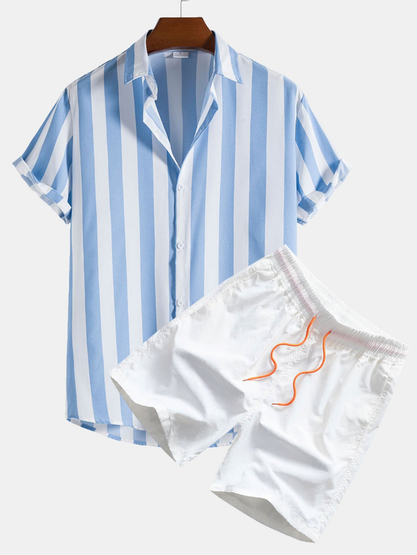 Lightblue & White / 2XL
