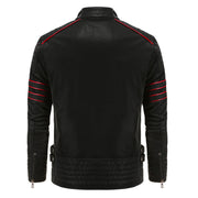 Ashton™ | Stylish Racer Leather Jacket For Men