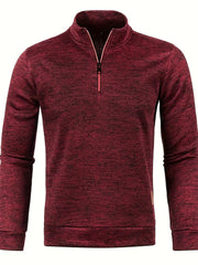 Dann | Zip-Up Pullover Sweatshirt For Men