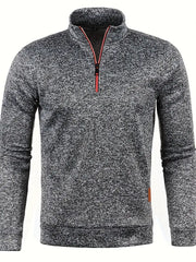 Dann | Zip-Up Pullover Sweatshirt For Men