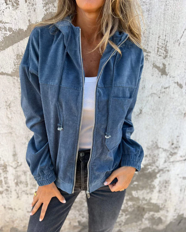 Ella | Hooded jacket with zip