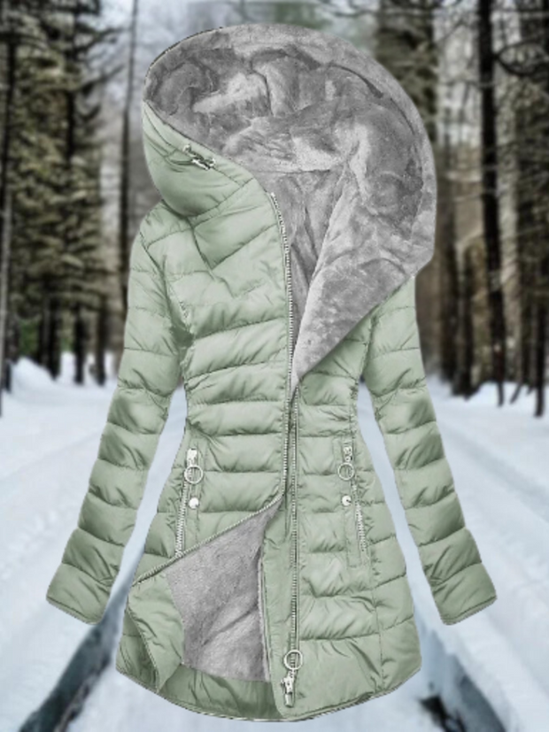 Vela | Warmer Plush Coat for Women