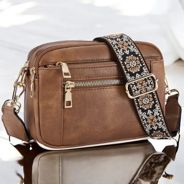 Hazel - Fine Leather Shoulder Bag