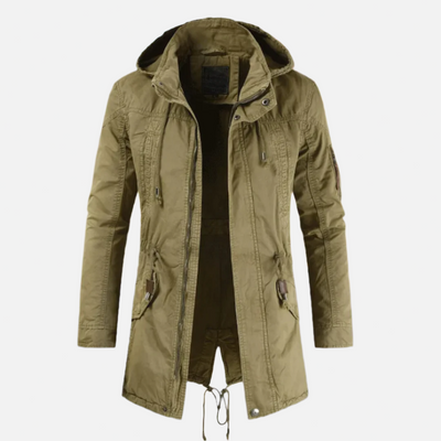 Lincoln | Stylish Hooded Utility Jacket For Men