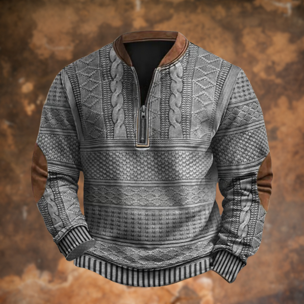 Jilian™ - Vintage Zip-up Sweatshirt For Men