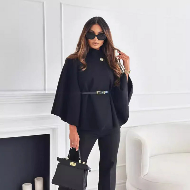 LEA – Chic Butterfly Jacket with Belt