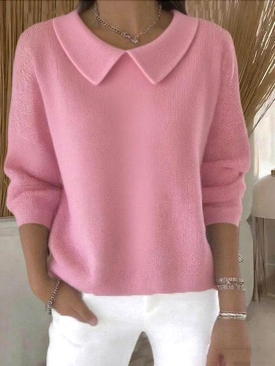 Melissa™ | Comfortable long-sleeved cotton jumper