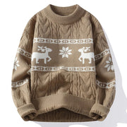Kane | Festive Reindeer Christmas Sweater For Men