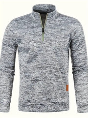 Dann | Zip-Up Pullover Sweatshirt For Men