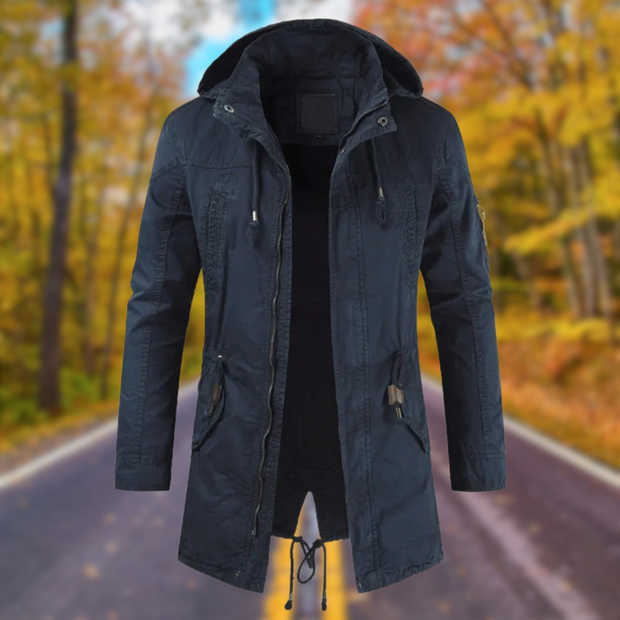 Lincoln | Stylish Hooded Utility Jacket For Men