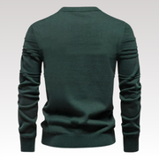 David ™ | Stylish Textured Crew Neck Sweater For Men