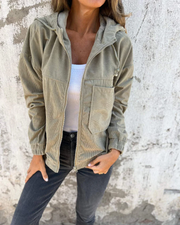 Ella | Hooded jacket with zip