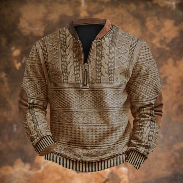 Jilian™ - Vintage Zip-up Sweatshirt For Men