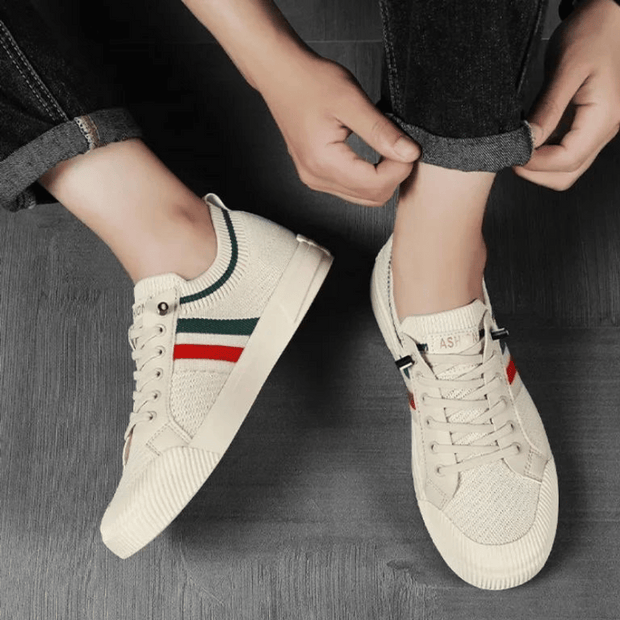 Fletcher™ | Stylish Striped Sneakers For Men