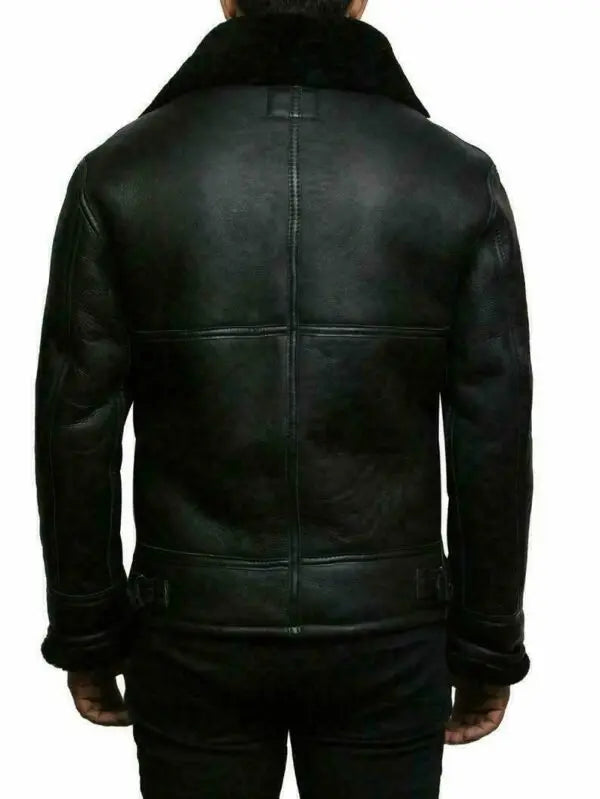 Anker™ | Stylish Shearling Aviator Jacket For Men