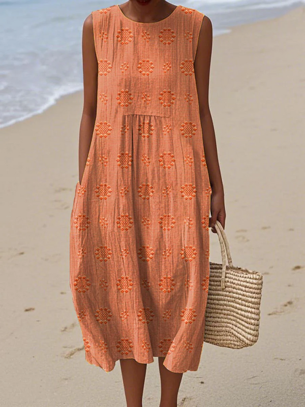 Solenne – Airy Cotton-Linen Dress