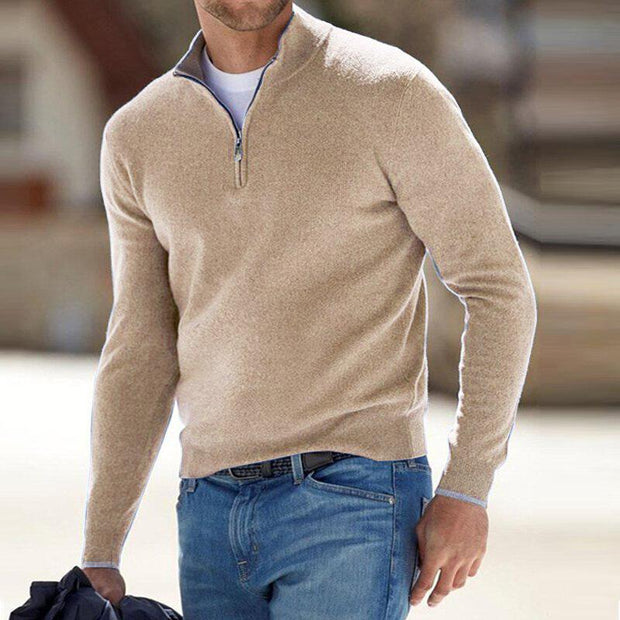 Charlie | Premium Zip-Up Sweater For Men