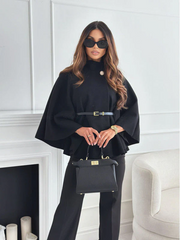 LEA – Chic Butterfly Jacket with Belt