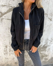 Ella | Hooded jacket with zip