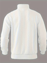 Rafael – Vintage Sweater with Zipper For Men