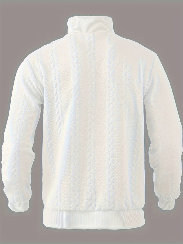 Rafael – Vintage Sweater with Zipper For Men
