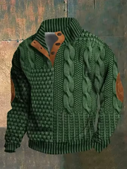 Vintage sweater with buttons (1+1 FREE)