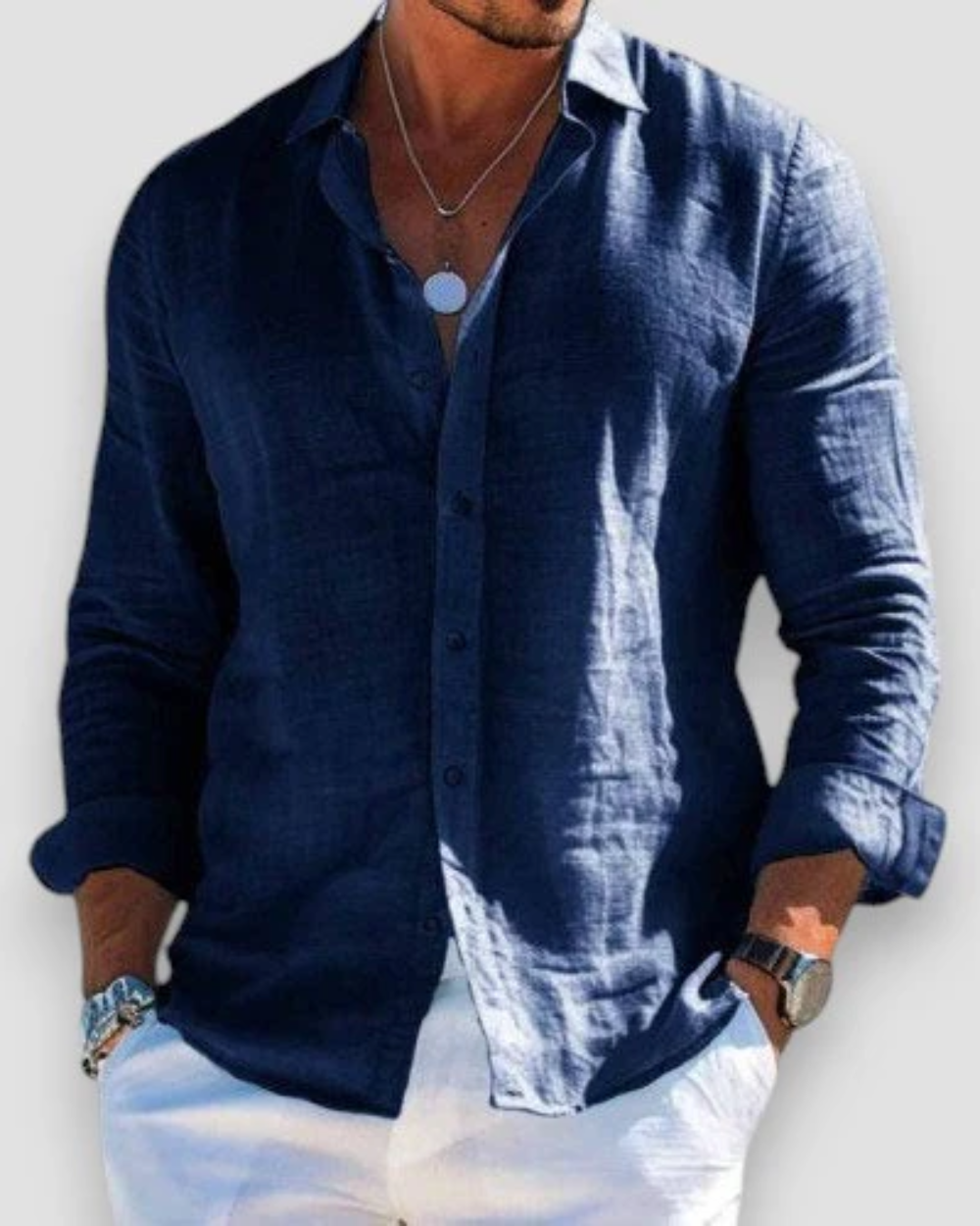 Navy Blue / 5XL
