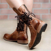 Emily – Vintage Lace-Up Boots